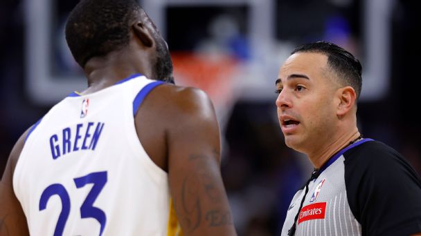 Where does Draymond Green's ejection rank among fastest in the past 10 seasons?