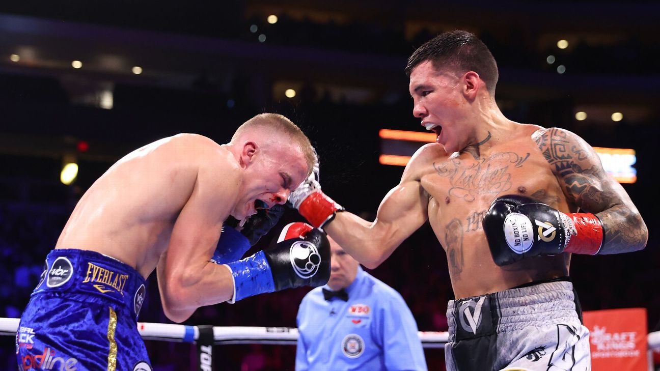 Valdez overwhelms Wilson for WBO interim crown