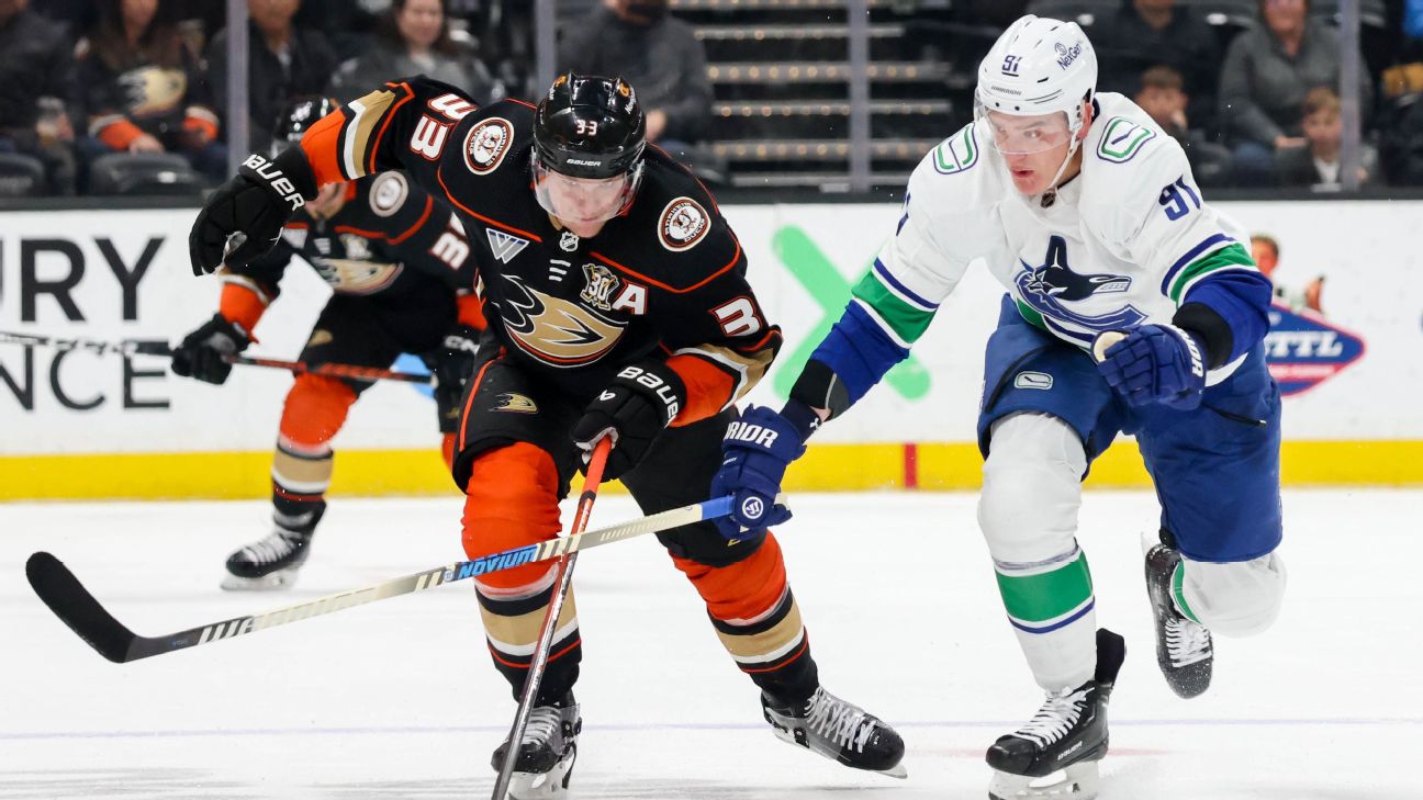 Canucks, Ducks take to the ice in Sunday’s main event www.espn.com – TOP