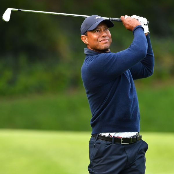 Tiger touches down in Augusta with Masters near