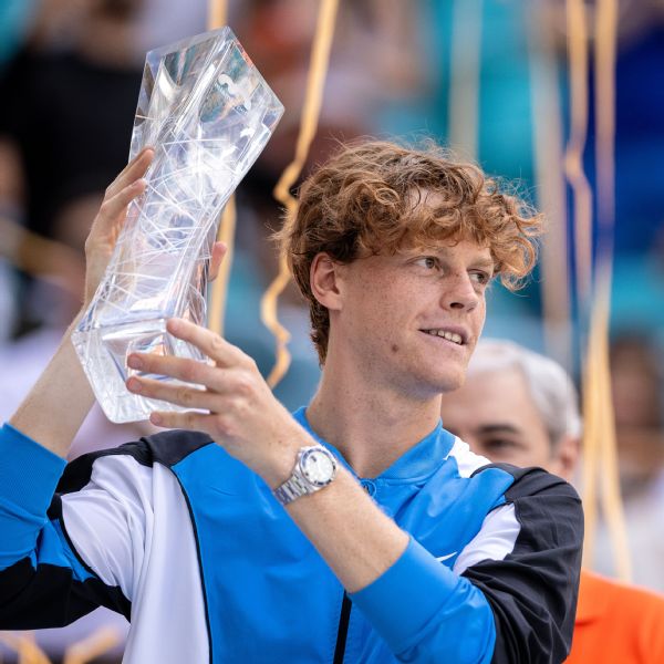 Sinner takes Miami title as red-hot '24 continues