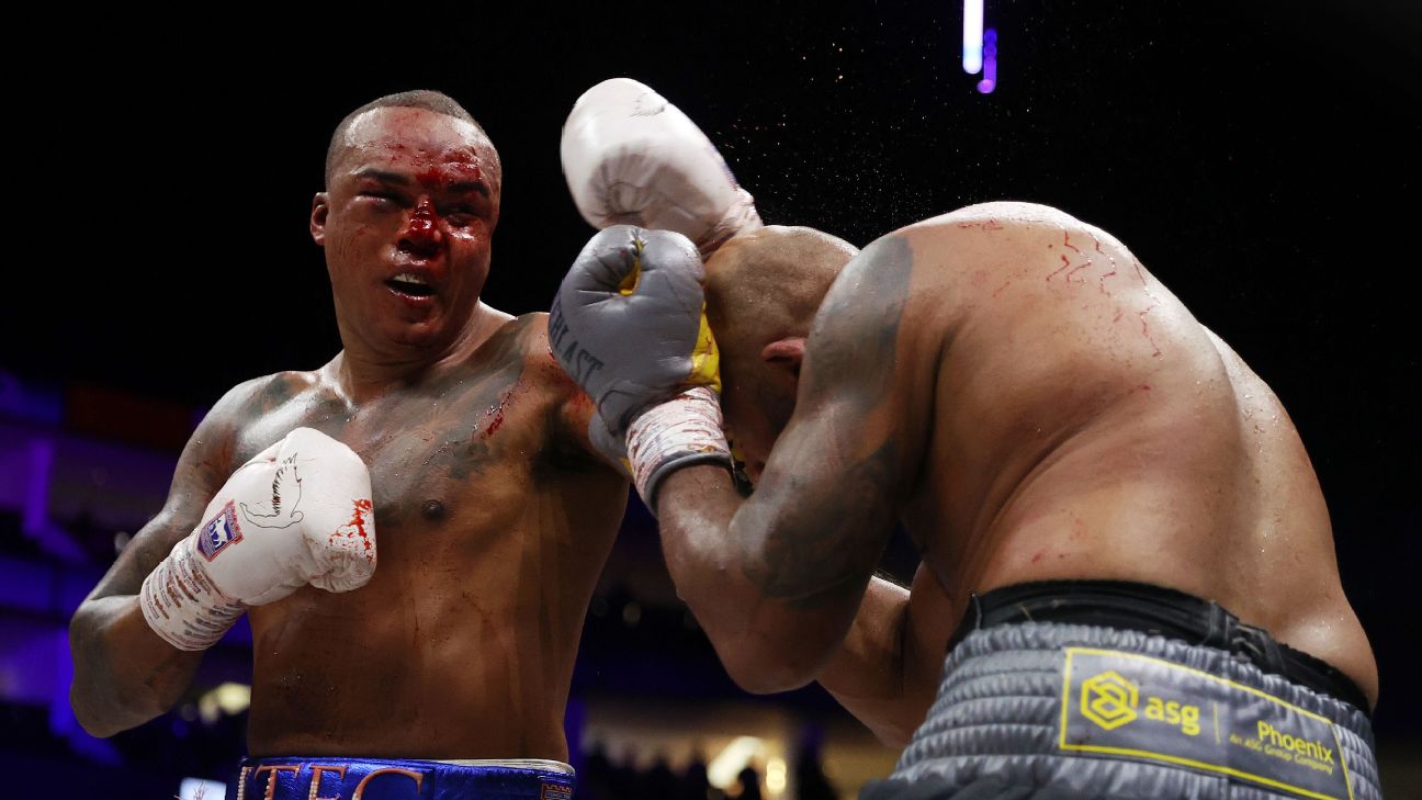 Wardley, Clarke fight to bloody draw in epic