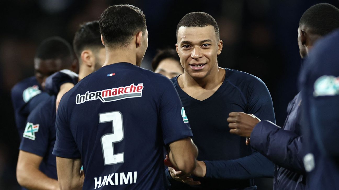 Mbappe goal sets up PSG-Lyon French Cup final