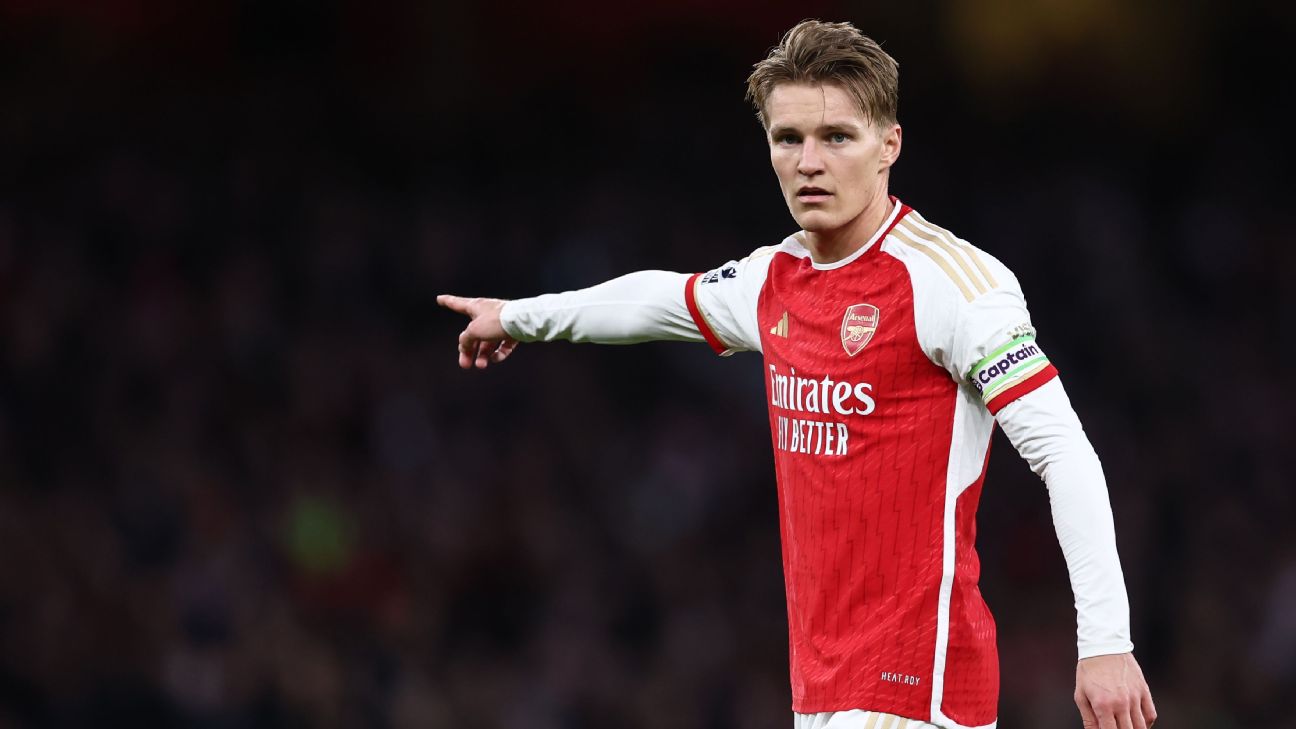 Ødegaard on title race: Arsenal can't get emotional