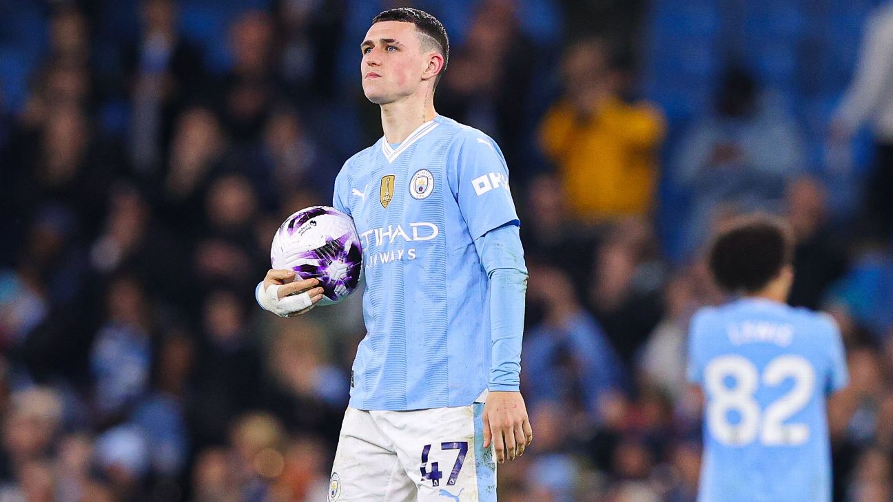 Foden, Rodri shine for Man City at important stage of Premier League title race