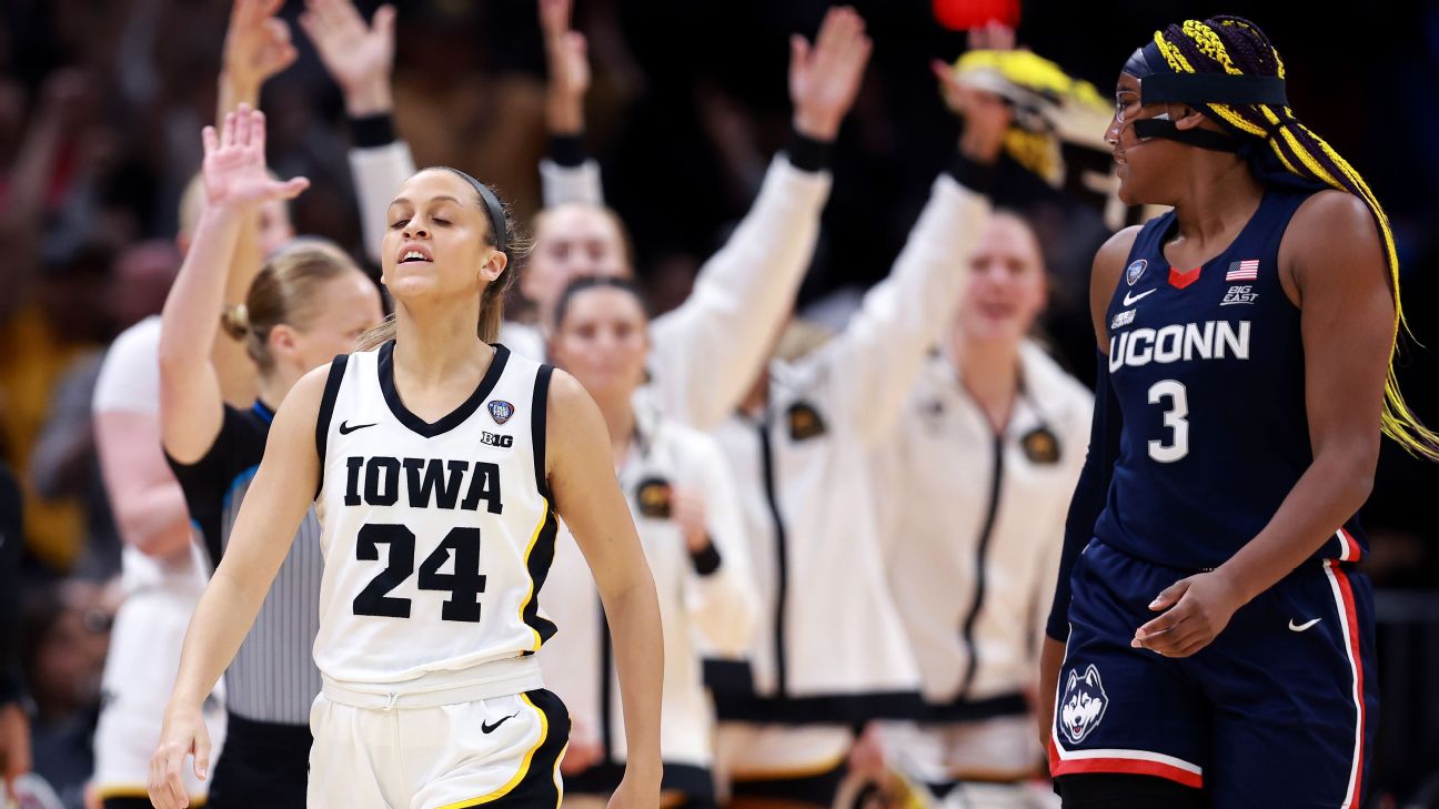 UConn on late foul call - Not the reason we lost to Iowa in Final Four -  ESPN