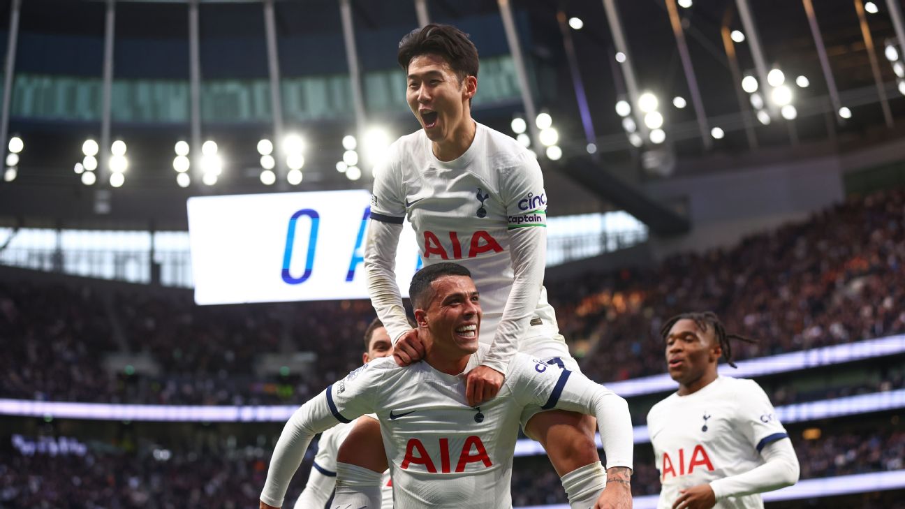 Spurs move into fourth with 3-1 win over Forest