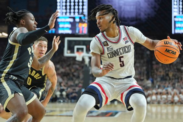UConn freshman star Stephon Castle enters NBA draft