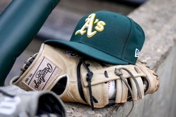 Athletics place SS Hernaiz on IL with ankle injury