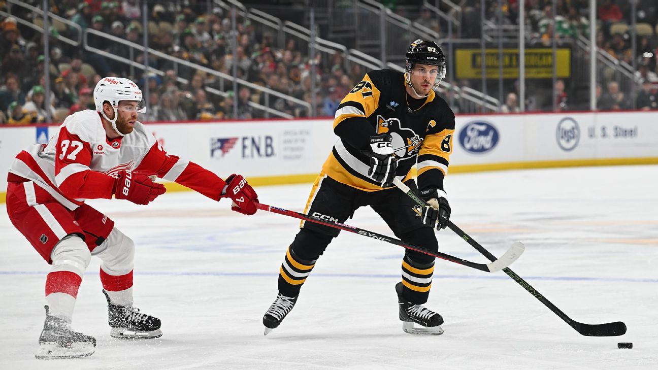 NHL playoff watch: Red Wings-Penguins is Thursday's main event