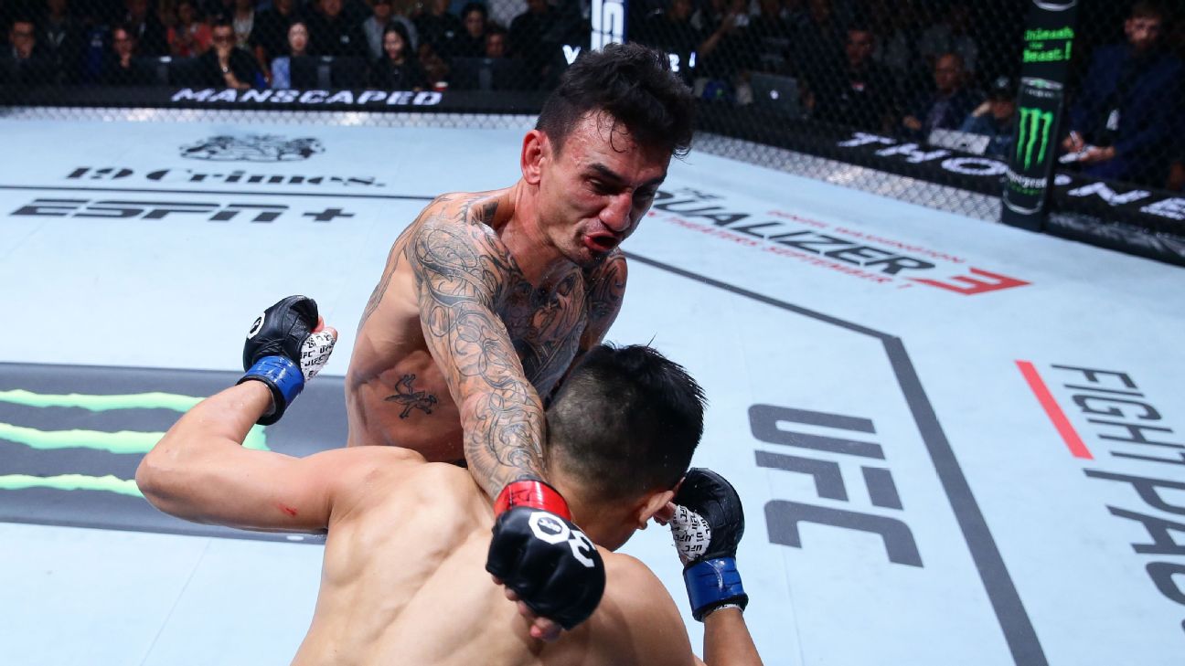 Pereira, Gaethje, Holloway and Zhang to wear custom fight
