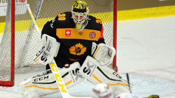 Save of the year? Swedish Hockey League goalie makes heroic diving play to prevent a goal www.espn.com – TOP