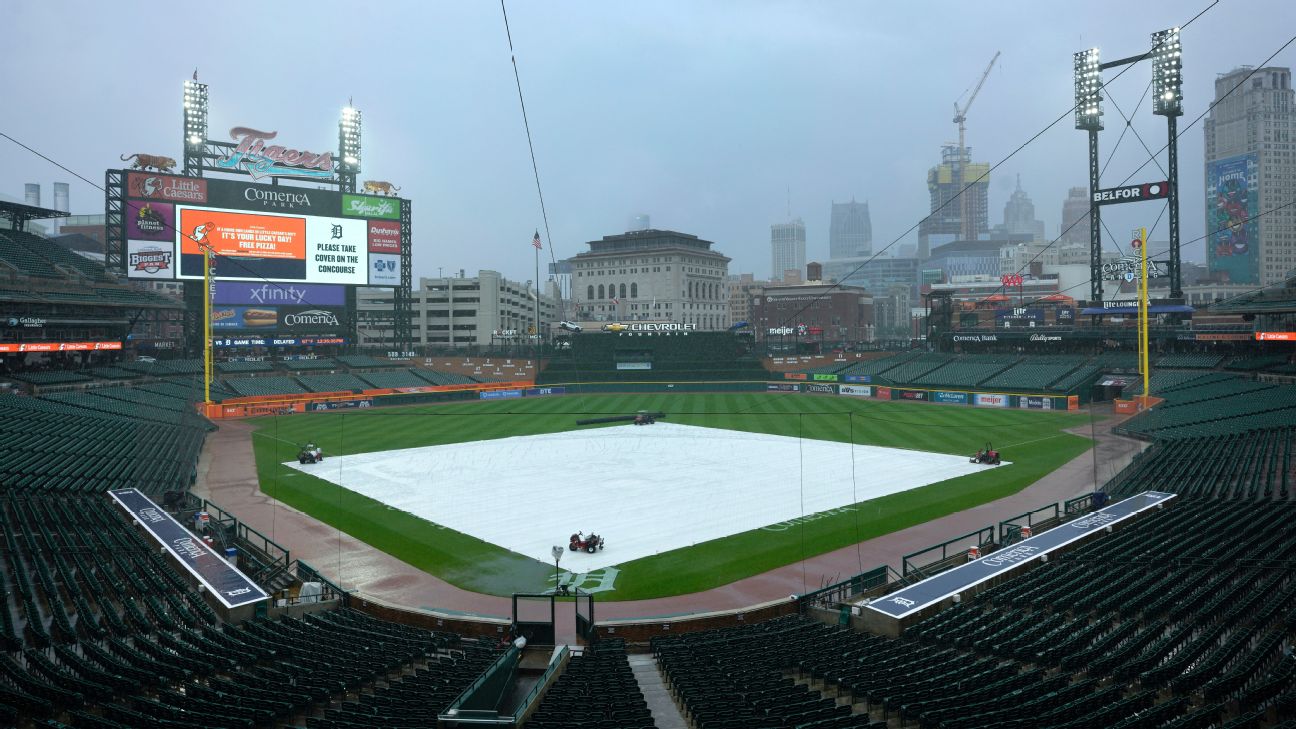Twins-Tigers opener postponed