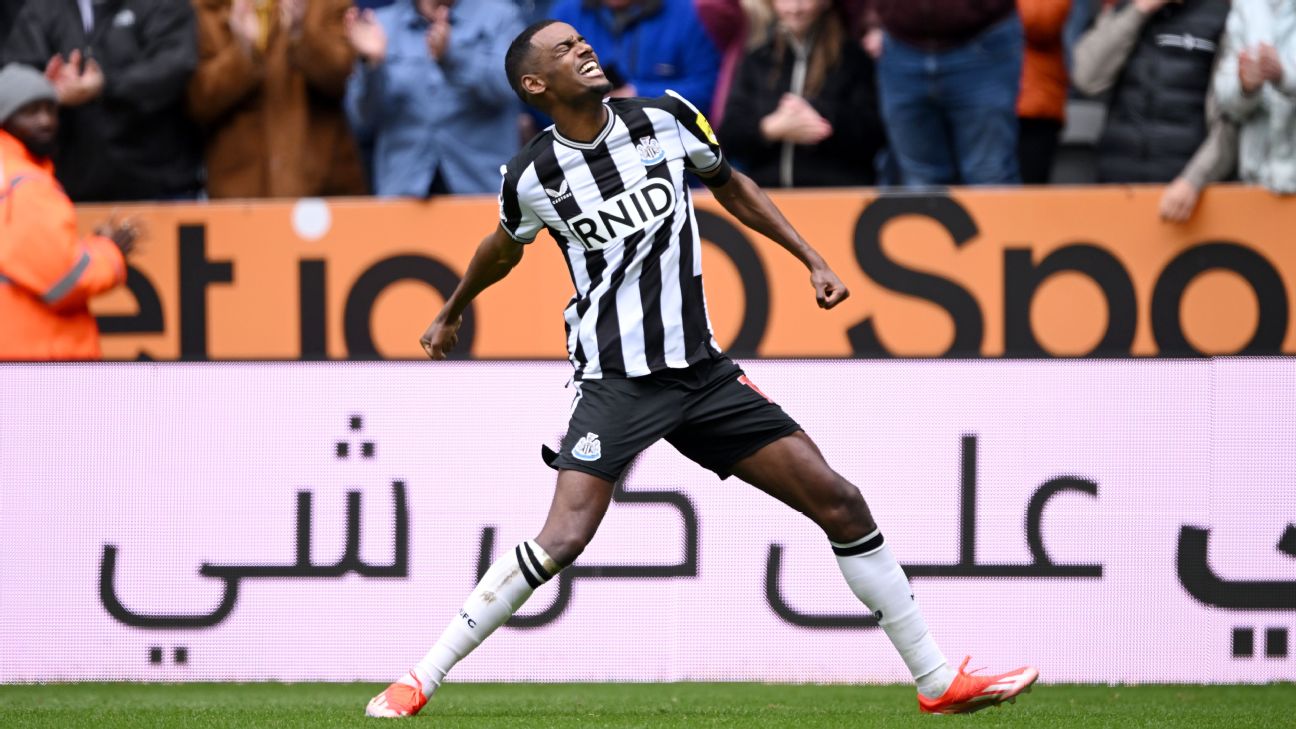 Isak double helps Newcastle thrash dire Spurs