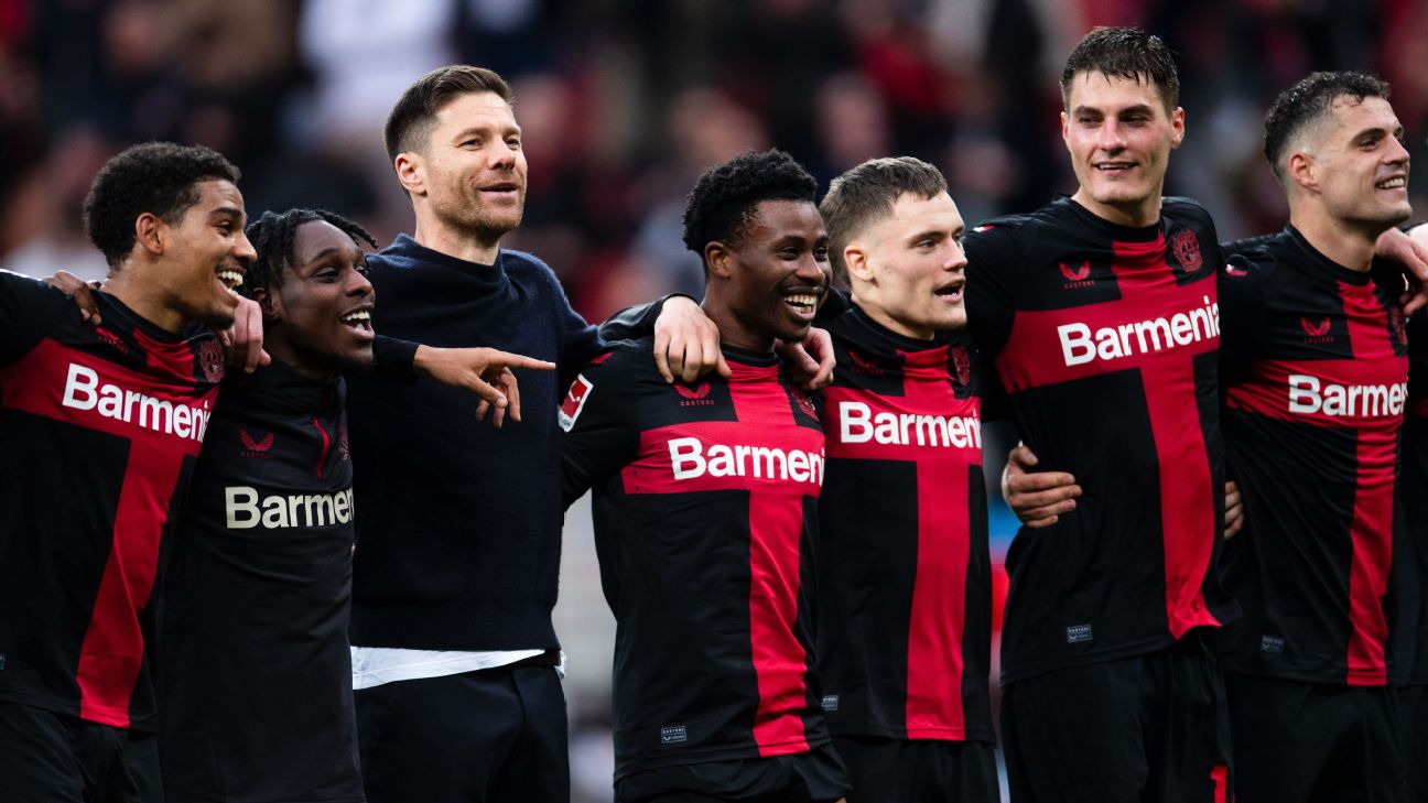 Leverkusen complete historic Bundesliga title run
