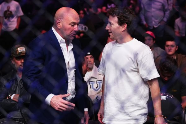 Dana White, Mark Zuckerberg talk fixes to UFC rankings system