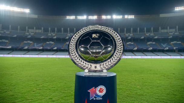The ISL league shield trophy. — Article image accompanying New-look ISL 2026/27 set to mark another fresh start for Indian football on WagerUp Sports News.