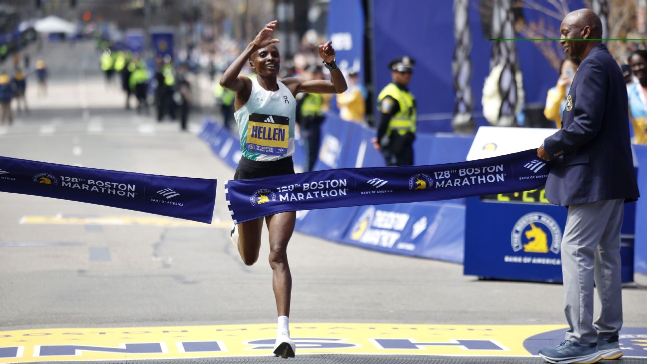 Obiri defends women's title at Boston Marathon
