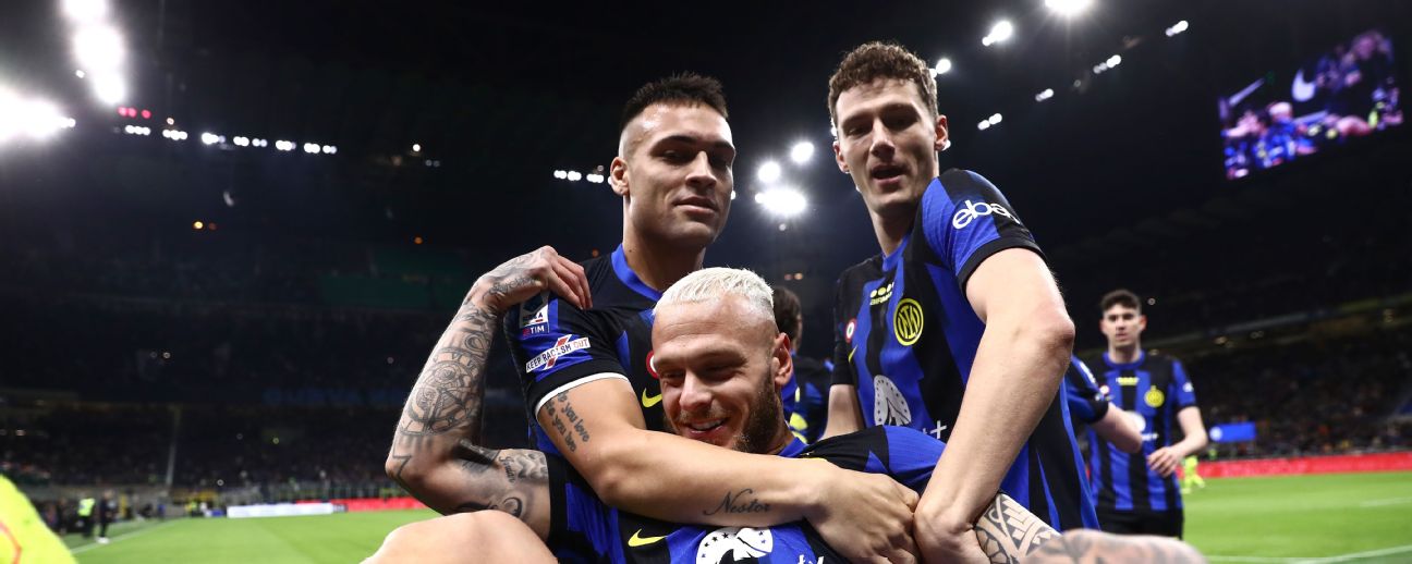 Follow live: Inter closing in on Serie A title