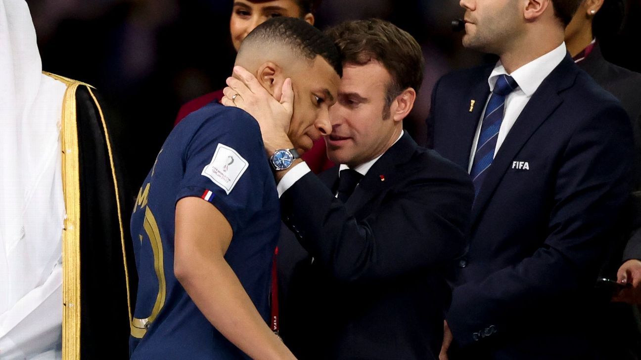 Macron urges Madrid to let Mbapp   play Olympics