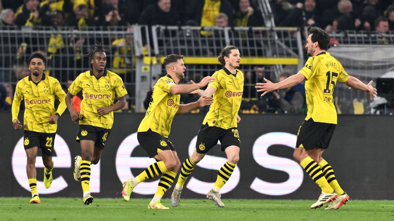 Dortmund dump Atleti in 2nd leg to reach semis