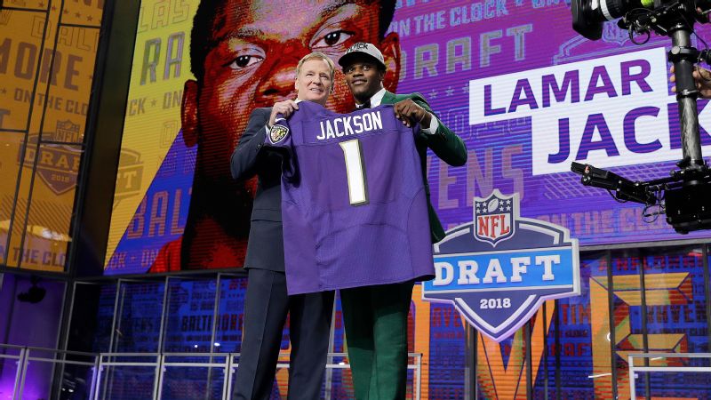 A  premium  proposition  Will Ravens allow another team to make a Lamar Jackson-like draft move 