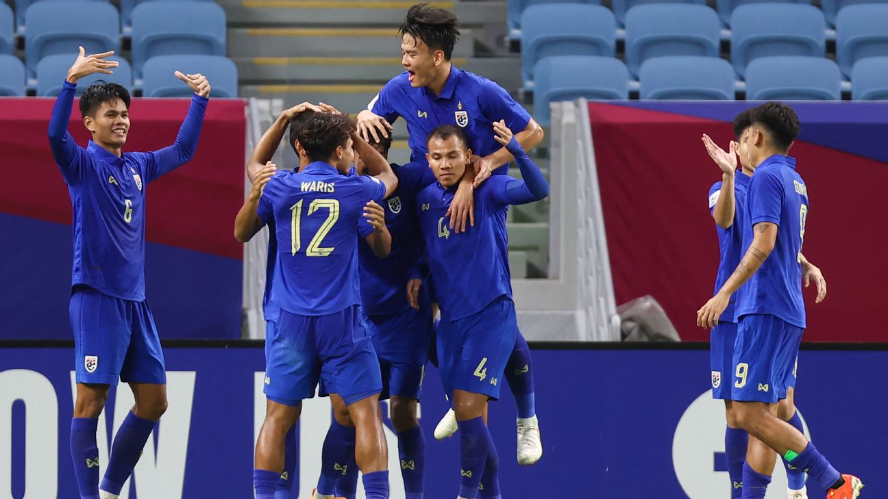 Thailand show early promise at U-23 Asian Cup ahead of huge Saudi Arabia test