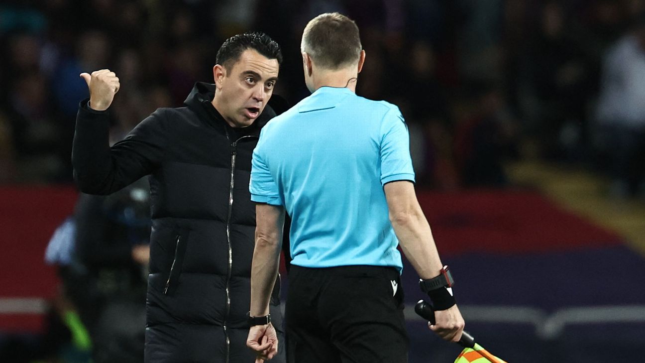 Champions League woe shows that Xavi was right  He needs to leave Barcelona