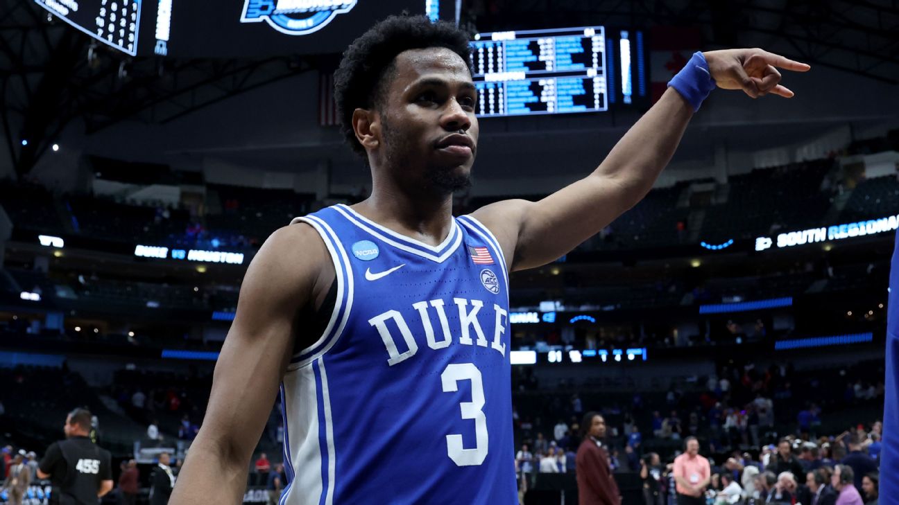 2024-25 transfer tracker  Jeremy Roach the latest former Duke player to find a new home