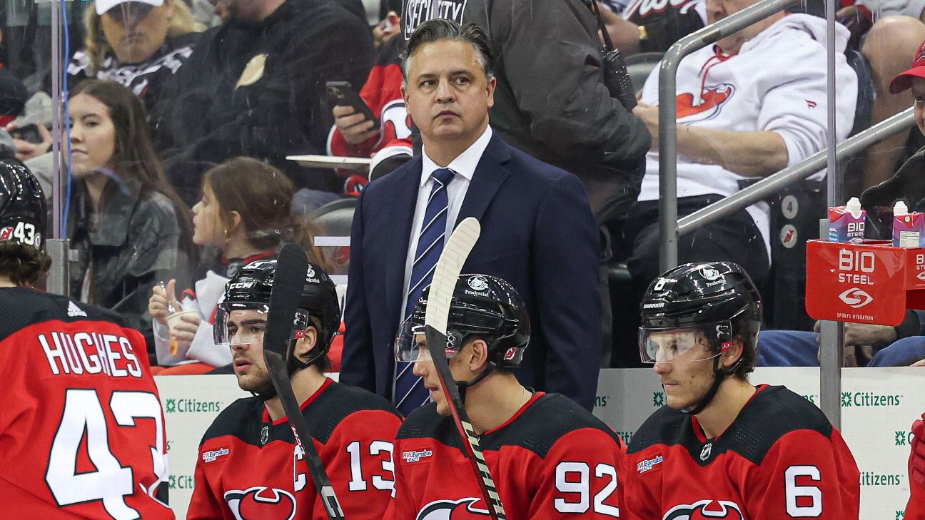 Devils GM starts coaching search  Green in mix