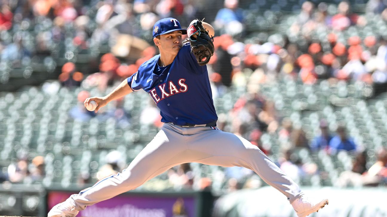 Leiter roughed up in debut  but Rangers hold on