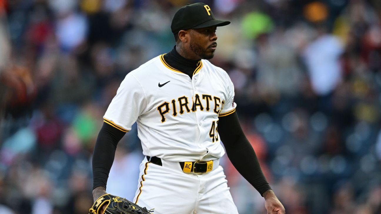 MLB suspends Pirates' Aroldis Chapman for 'inappropriate actions'