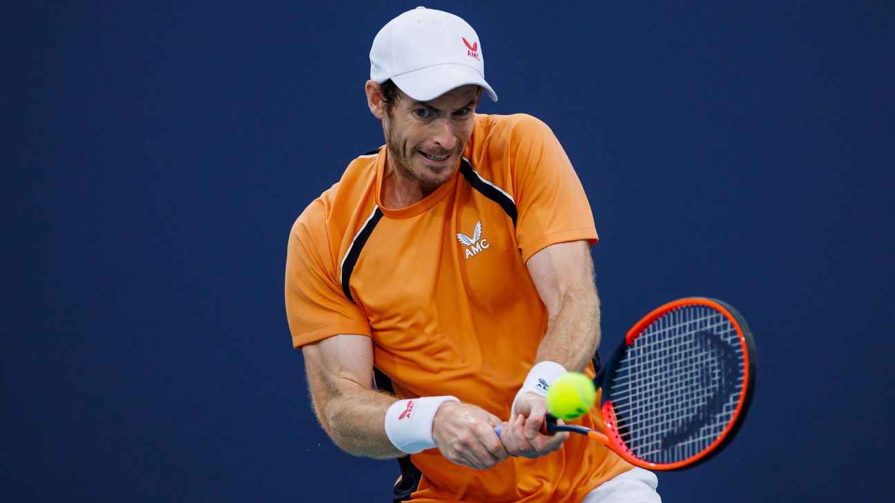 Source  Murray in singles  doubles at French Open