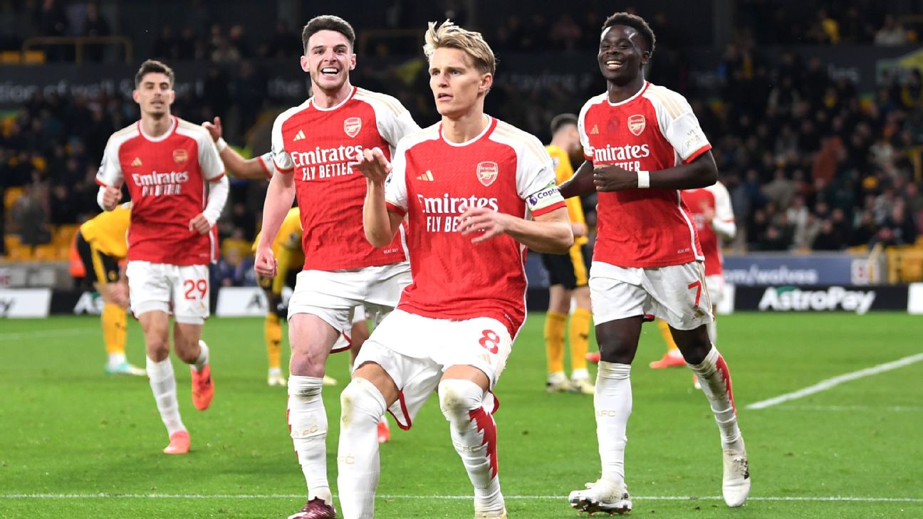 Arsenal move into first but aren't celebrating: The grind only gets worse now