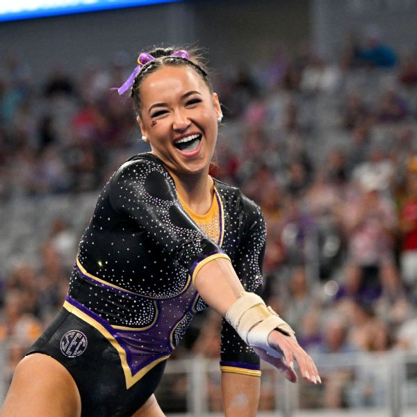 LSU breaks through, takes first gymnastics title