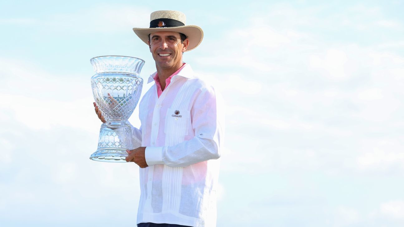 Horschel gets 1st PGA Tour win in nearly 2 years