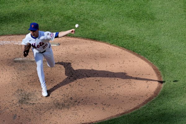 Mets LHP Raley (elbow inflammation) lands on IL