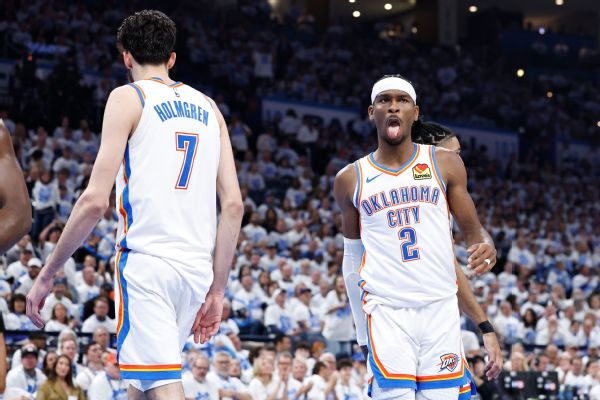 Thunder overcome playoff inexperience in Game 1 win vs. Pelicans