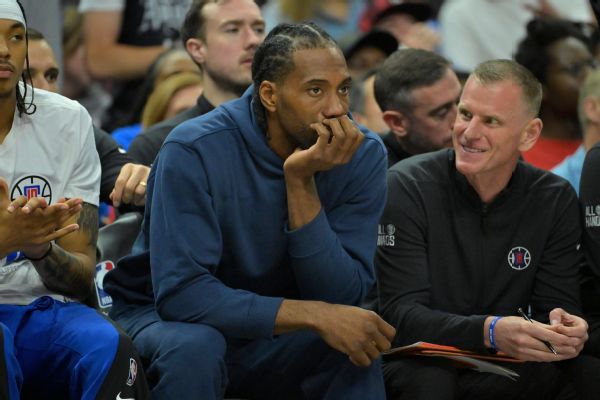 Clippers rule out Kawhi for Game 6 at Mavs