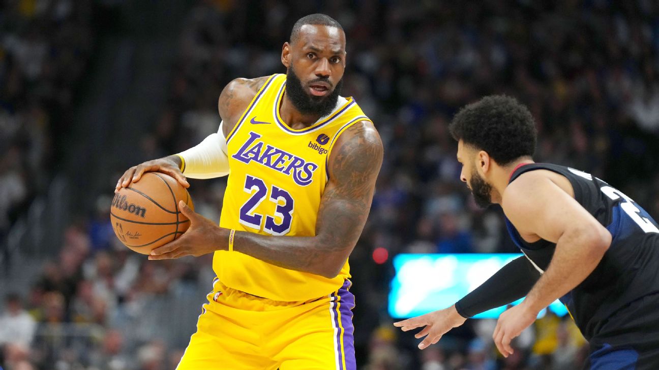 Follow live: LeBron, Lakers look to extend series vs. Nuggets