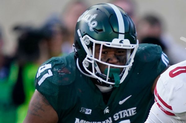 Spartans DT Harmon 7th to join portal in week