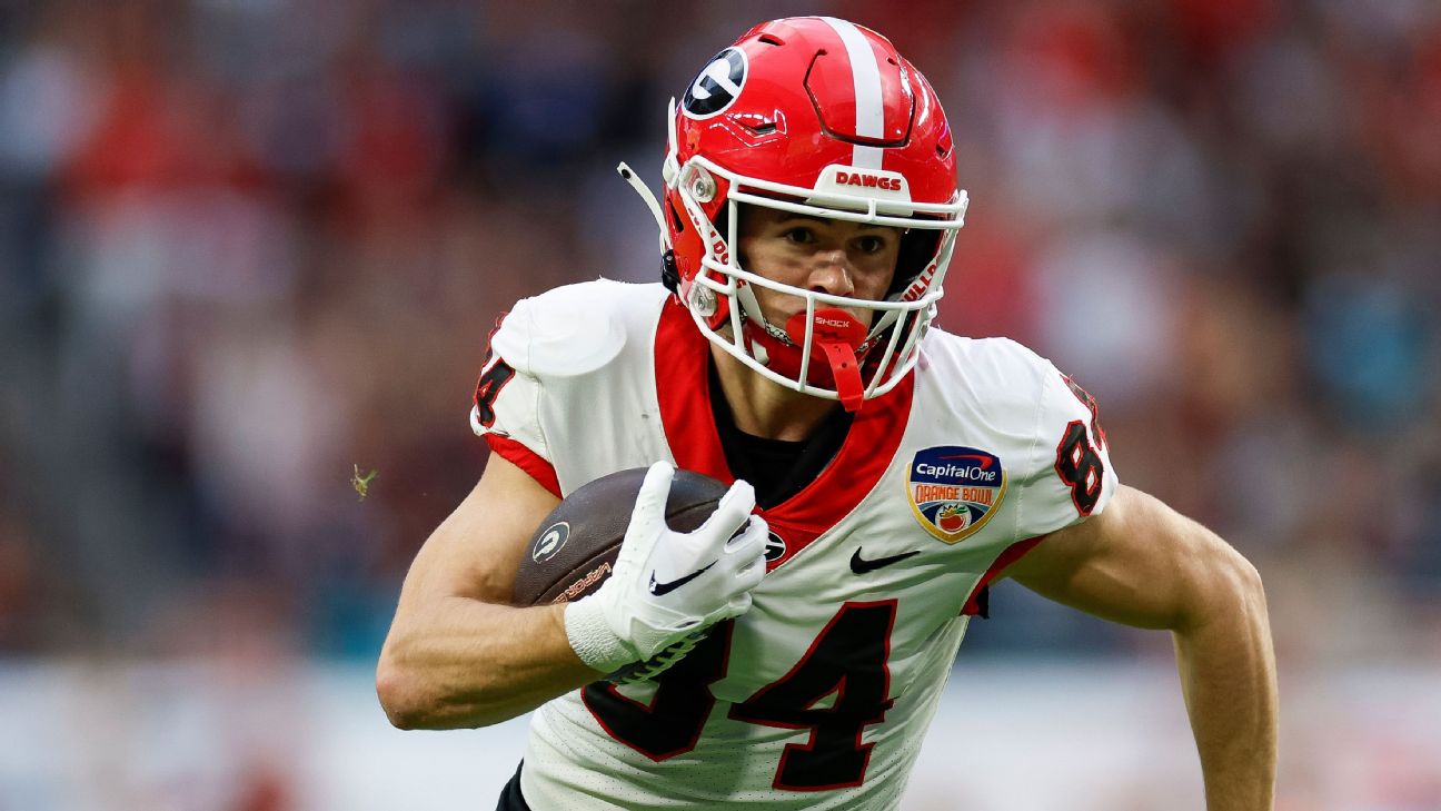 Chargers pick Ladd McConkey in NFL draft, boost WR corps
