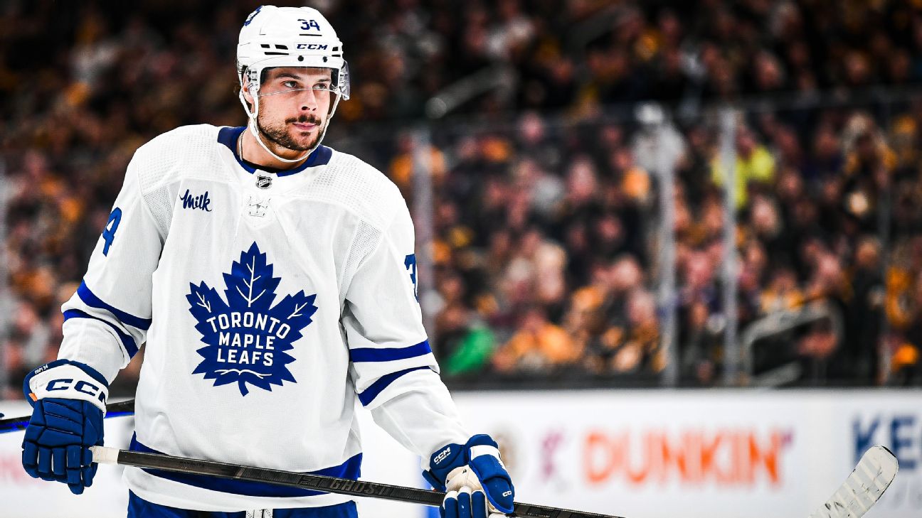 How series against Bruins could be Auston Matthews' moment