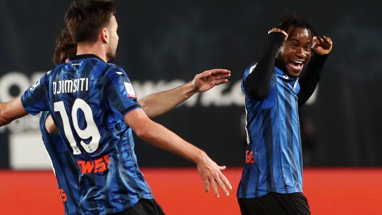 Late double sends Atalanta to Coppa Italia final