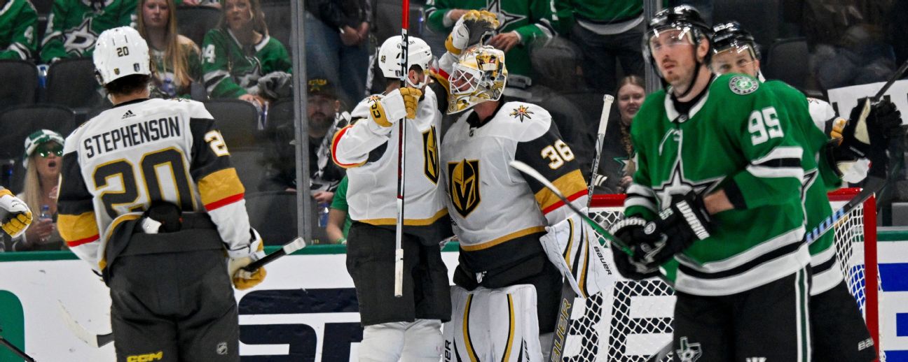 Follow live: Stars visit Golden Knights looking to avoid dire 3-0 hole