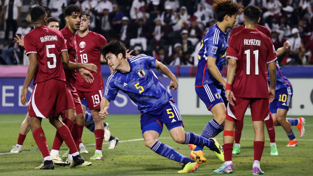 2024 AFC U-23 Asian Cup - Qatar vs. Japan: Seiji Kimura [1296x729]