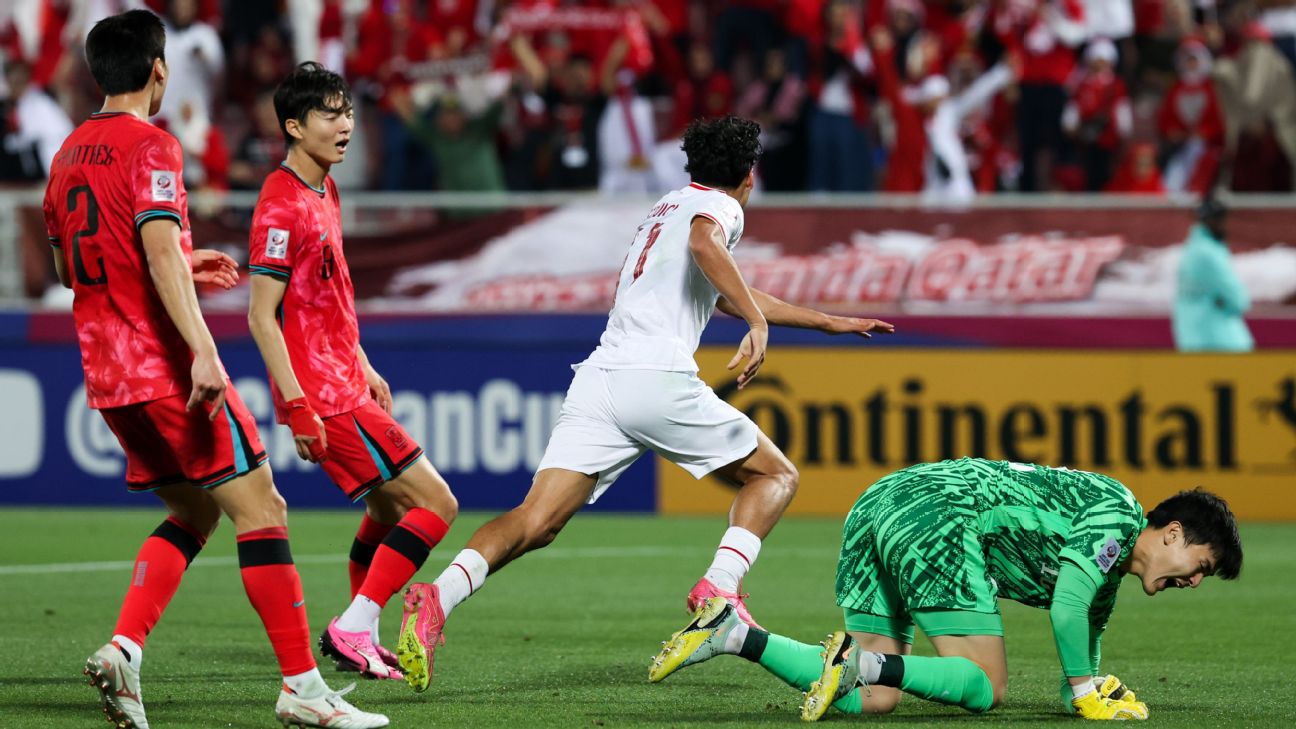 2024 AFC U-23 Asian Cup - South Korea vs. Indonesia: Rafael Struick [1296x729]