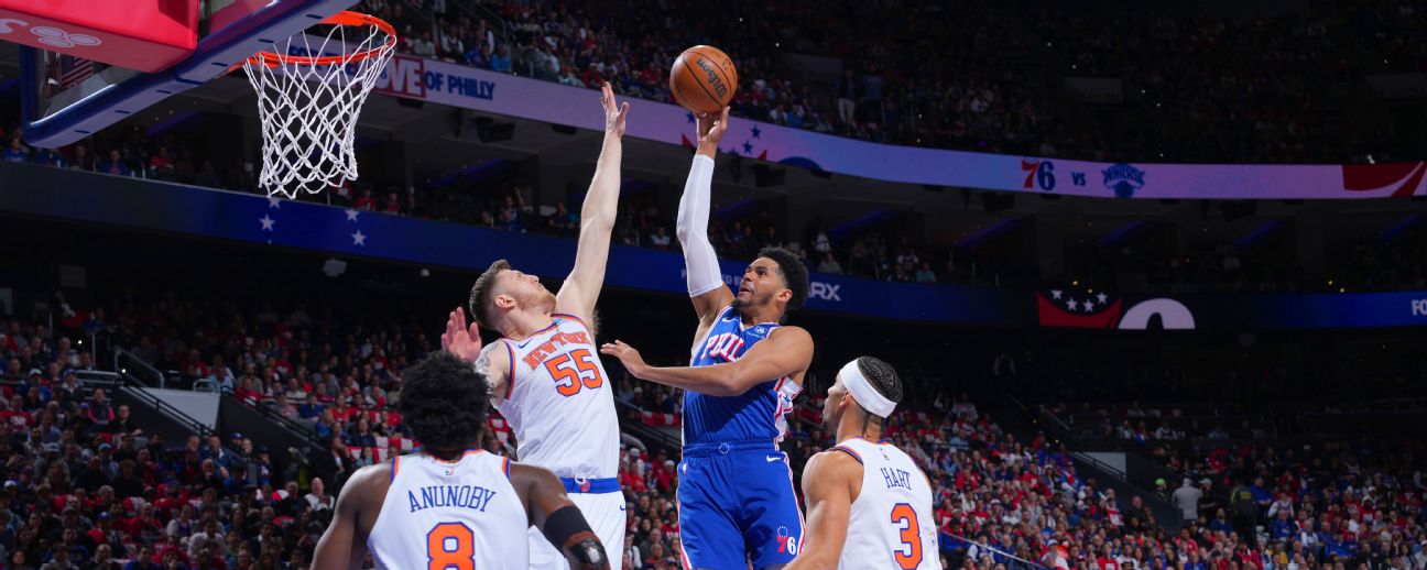 Follow live: Knicks seeking 3-0 series lead vs. Sixers