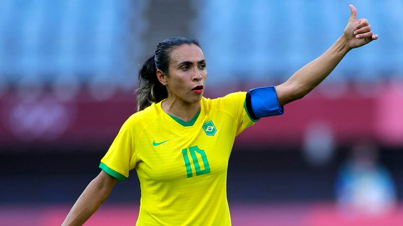 Marta to retire from Brazil squad after Olympics