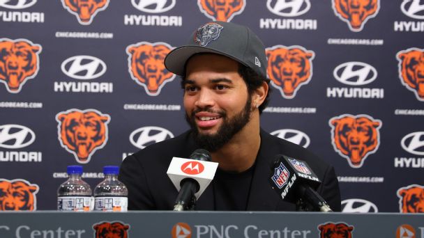 History awaits  Bears  Caleb Williams looks to join select group of rookie QBs